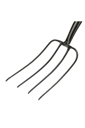 Вилы 4-рогие, сенные, кованые, 210х340х1260 мм, деревянный лакированный черенок Сибртех