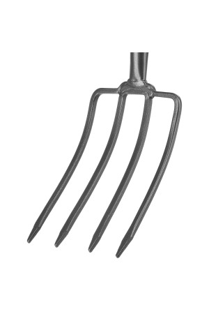 Вилы 4-рогие, огородные, кованые, 195х295х1165 мм, деревянный лакированный черенок Сибртех