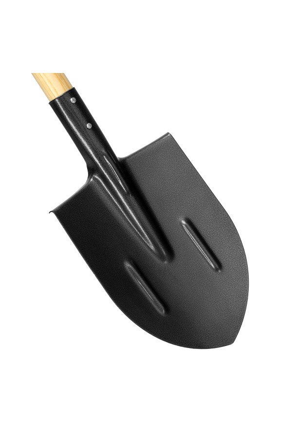 Лопата штыковая, 210х290х1150 мм, деревянный лакированный черенок Palisad