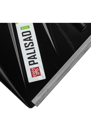 Лопата для уборки снега пластиковая, 400х417х1390 мм, алюминиевый черенок Palisad