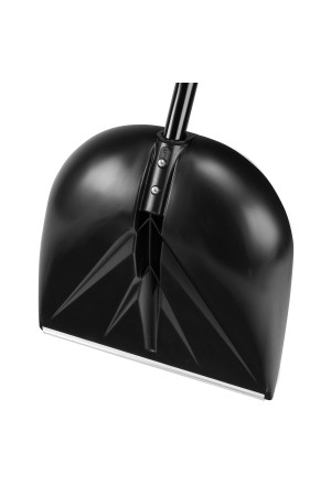 Лопата для уборки снега пластиковая, 400х417х1390 мм, алюминиевый черенок Palisad