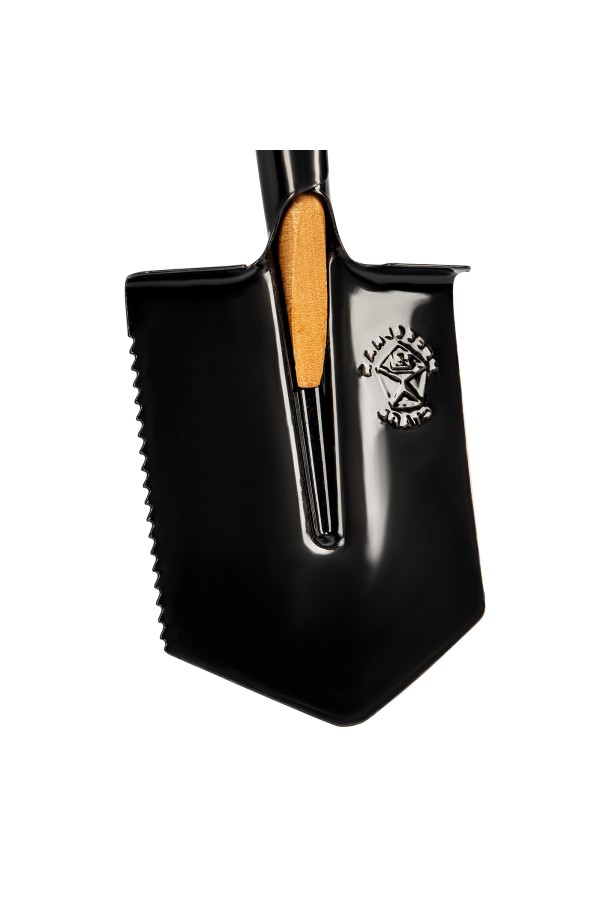 Лопата саперная, 150х180х510 мм, деревянный черенок, с зубьями, Сибртех