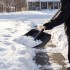 Лопата для уборки снега пластиковая, 420 х 425 мм, без черенка, Россия, Сибртех