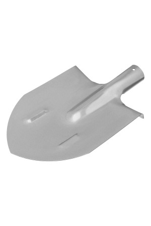 Лопата штыковая, нержавеющая сталь, 200х265 мм, ребра жесткости, без черенка, Россия Сибртех