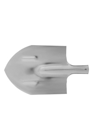 Лопата штыковая, нержавеющая сталь, 200х265 мм, ребра жесткости, без черенка, Россия Сибртех