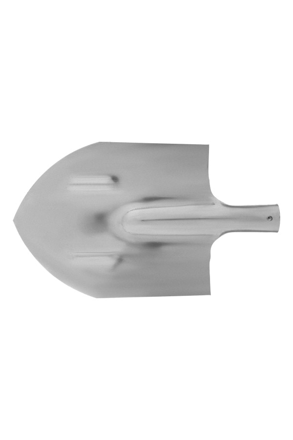 Лопата штыковая, нержавеющая сталь, 200х265 мм, ребра жесткости, без черенка, Сибртех