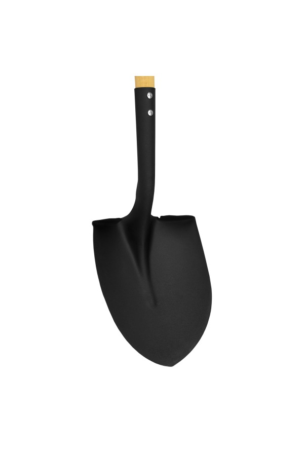 Лопата для сыпучих грузов, 215х285х1325 мм, деревянный черенок с пропиткой, Сибртех