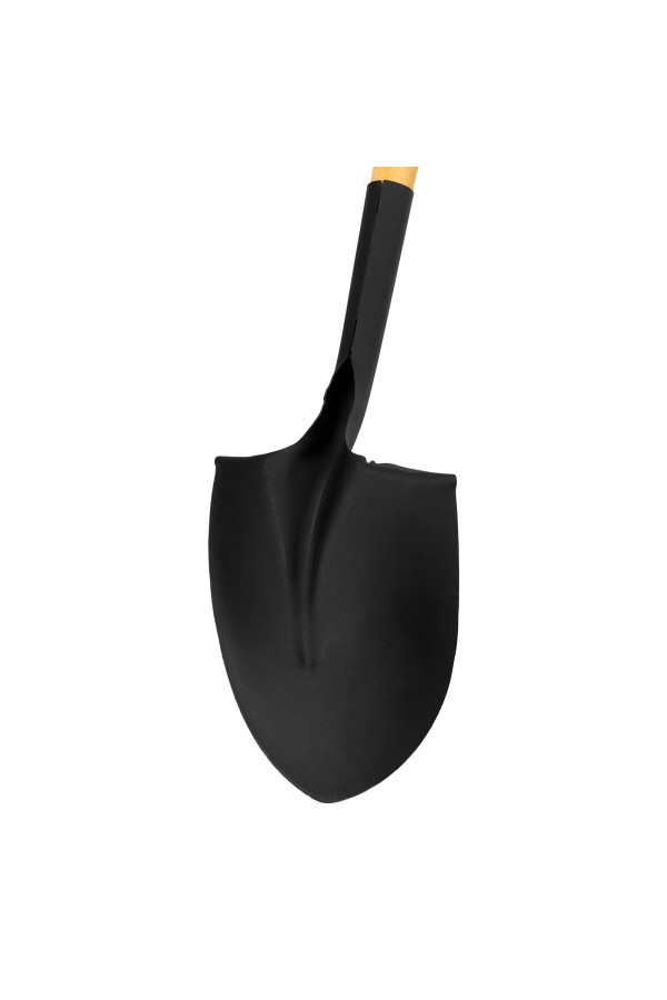 Лопата для сыпучих грузов, 215х285х1325 мм, деревянный черенок с пропиткой, Сибртех