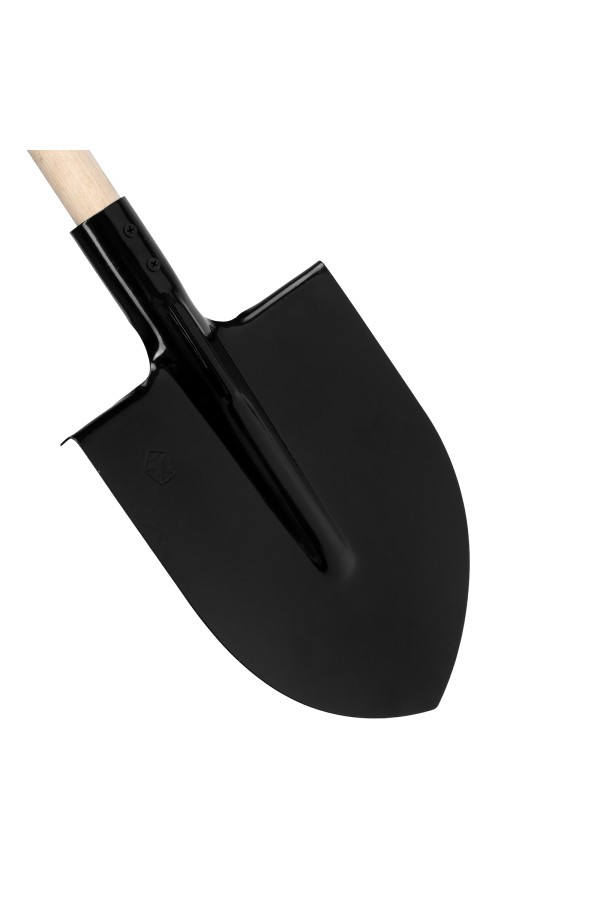 Лопата штыковая, 205х275х1400 мм, деревянный черенок,