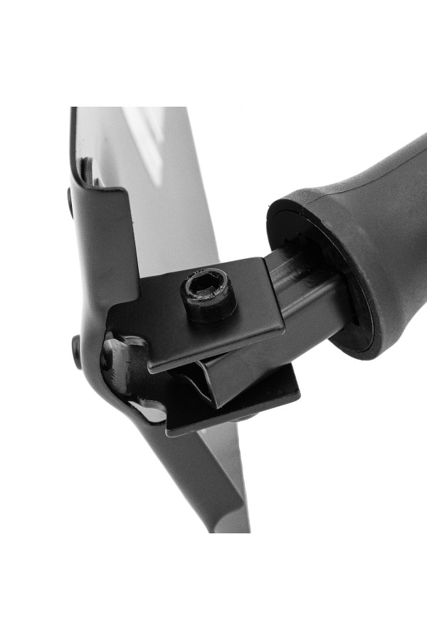 Лопата походная, 150х205х253 - 590 мм, пластик. рукоятка, складная в чехле, Stels