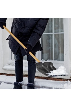 Лопата для уборки снега пластиковая, 350 х 350 мм, без черенка, Россия, Сибртех