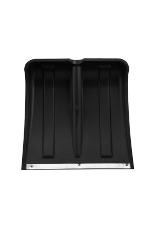 Лопата для уборки снега пластиковая, оцинкованная планка, 350х350 мм, без черенка, Россия Сибртех