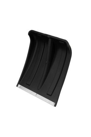 Лопата для уборки снега пластиковая, оцинкованная планка, 350х350 мм, без черенка, Россия Сибртех