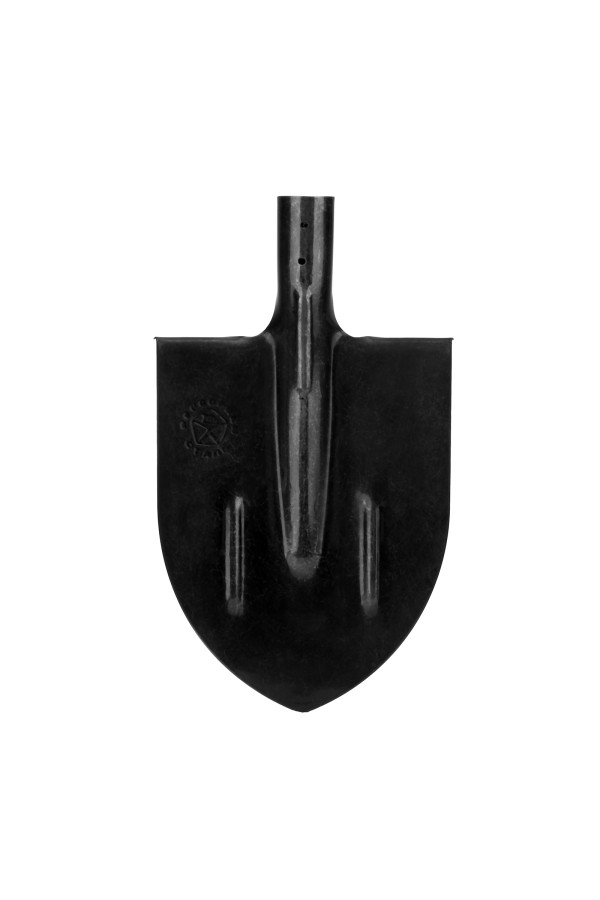Лопата штыковая, 210х270 мм, ребра жесткости, без черенка, Сибртех