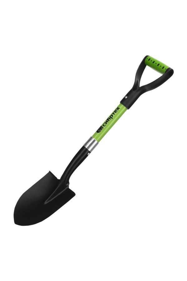 Лопата штыковая, 150х210х715 мм, фибергласовый черенок, Сибртех