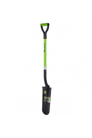 Лопата траншейная, 127х360х1150 мм, фибергласовый черенок, Сибртех