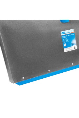 Лопата для уборки снега тротуарная, алюминиевая, 600 х 400 х 1420, деревянный черенок, Россия, Сибртех