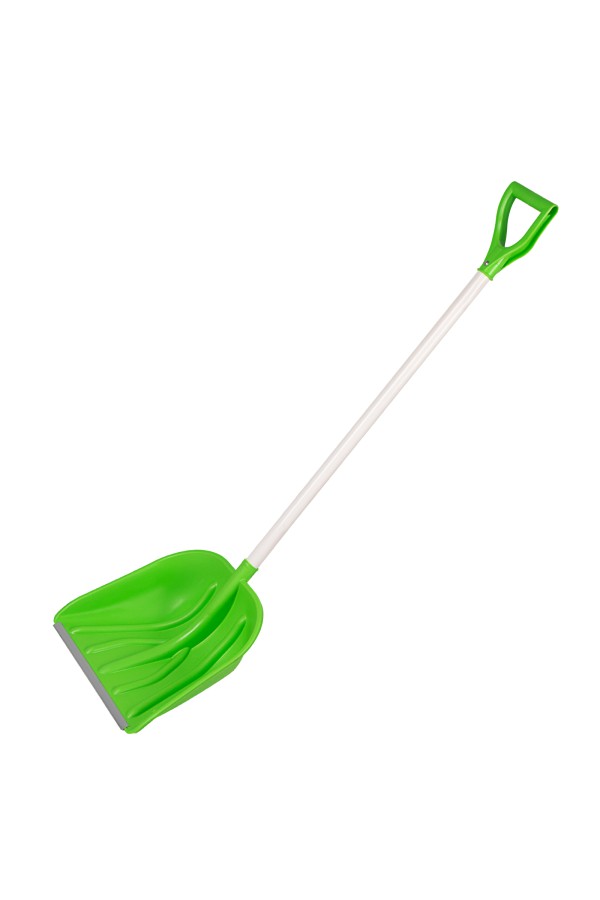 Лопата для уборки снега пластиковая Profi, 415 х 445 х 1500 мм, алюминиевый черенок, Сибртех