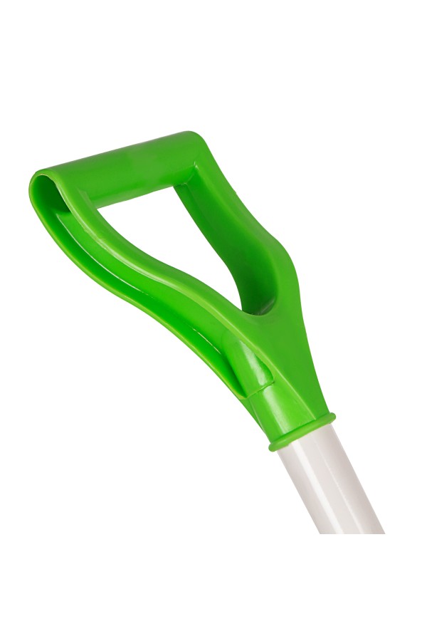 Лопата для уборки снега пластиковая Profi, 415 х 445 х 1500 мм, алюминиевый черенок, Сибртех