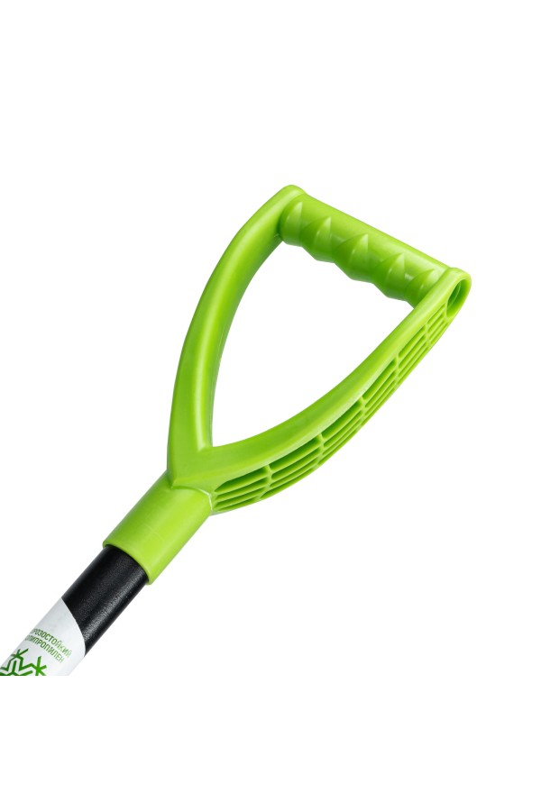 Лопата для уборки снега, полипропилен, 535х375х1400, стальной черенок, BASE Palisad