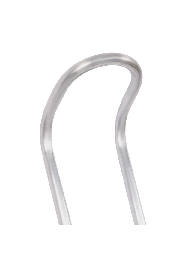 Движок для уборки снега пластиковый, 670 х 530 х 1410 мм, алюминиевая рукоятка, Сибртех