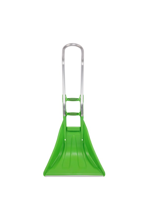 Движок для уборки снега пластиковый, 670 х 530 х 1410 мм, алюминиевая рукоятка, Сибртех