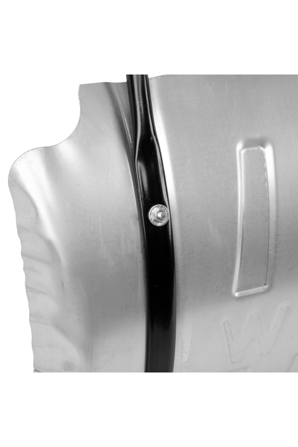 Движок для уборки снега оцинкованный, 750х420х1120 мм, усиленный, стальная рукоятка, Сибртех