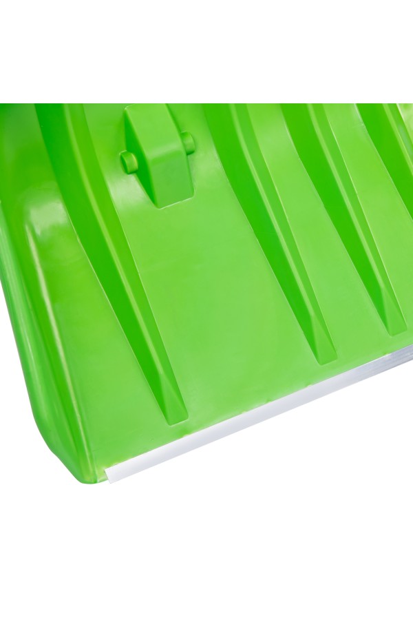 Движок для уборки снега пластиковый, 810 х 535 х 1300 мм, алюминиевая рукоятка, Сибртех