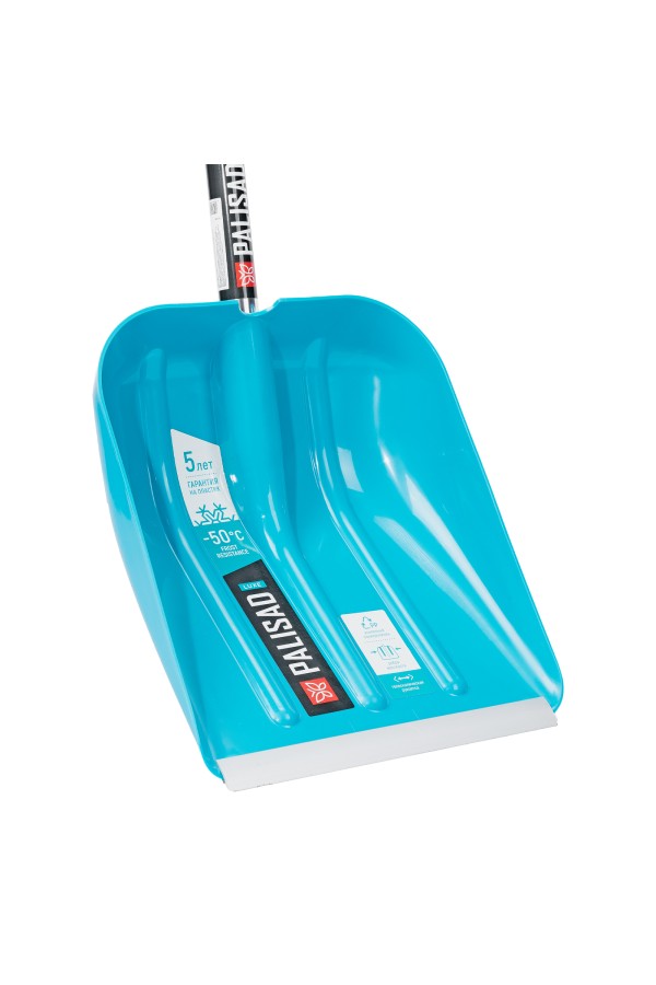 Лопата для уборки снега пластиковая Luxe, 270 х 310 х 760 - 960 мм, телескопический черенок, Palisad