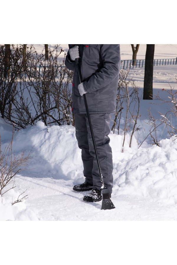 Ледоруб - топор, 150 мм, 1.4 кг, металлический черенок, Сибртех