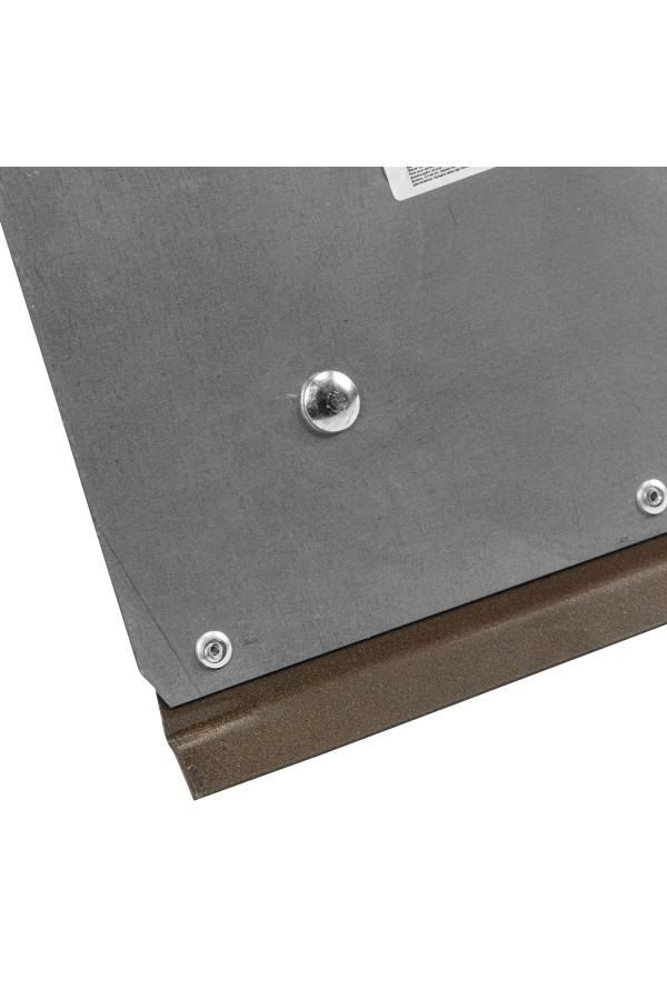 Движок для уборки снега, стальной, оцинкованный, 750 х 410 х 1100 мм, стальная рукоятка, Сибртех