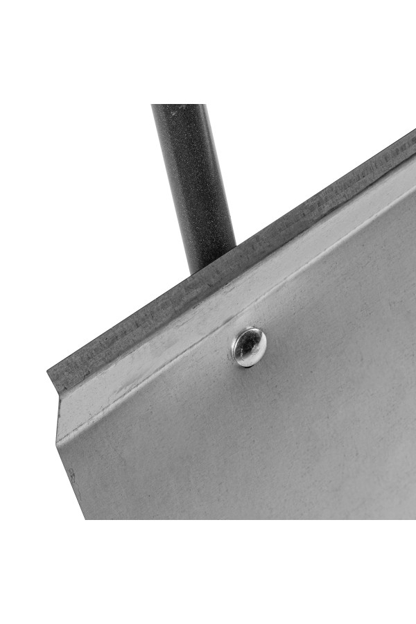 Движок для уборки снега, стальной, оцинкованный, 750 х 410 х 1100 мм, стальная рукоятка, Сибртех