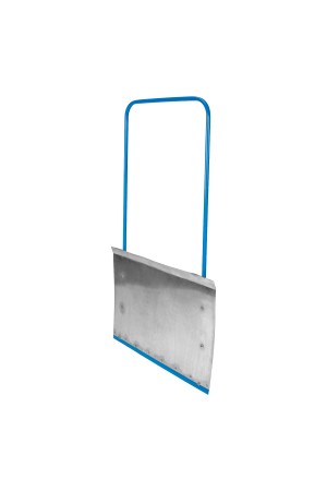 Движок для уборки снега алюминиевый, 755 х 505 х 1240 мм, стальная рукоятка, Россия, Сибртех