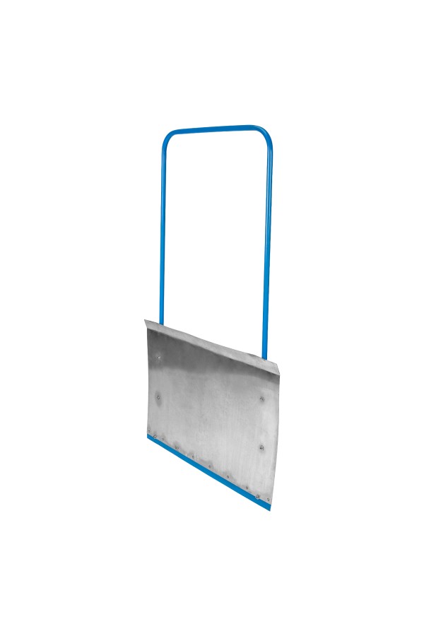 Движок для уборки снега алюминиевый, 755 х 505 х 1240 мм, стальная рукоятка, Сибртех