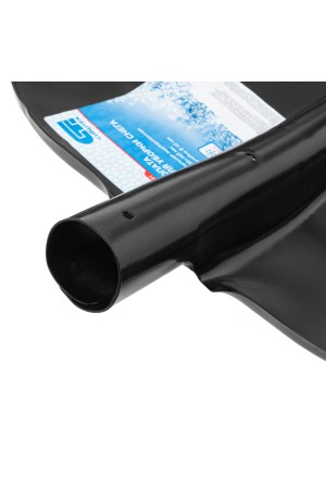 Лопата для уборки снега стальная эмалированная, 330 х 365 мм, без черенка, Россия, Сибртех