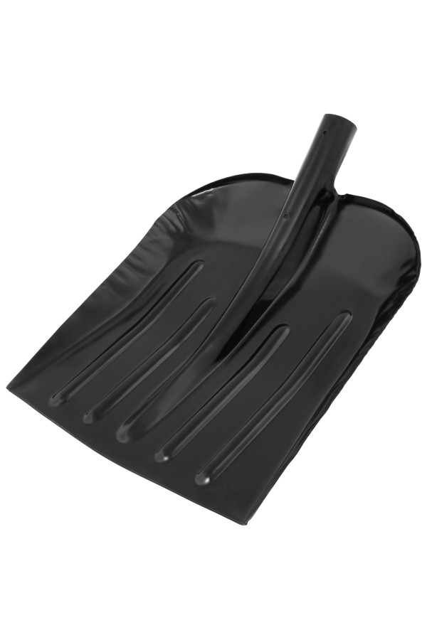 Лопата для уборки снега стальная эмалированная, 330 х 365 мм, без черенка, Сибртех