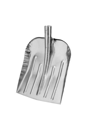 Лопата для уборки снега стальная оцинкованная, 330 х 365 мм, без черенка, Россия, Сибртех