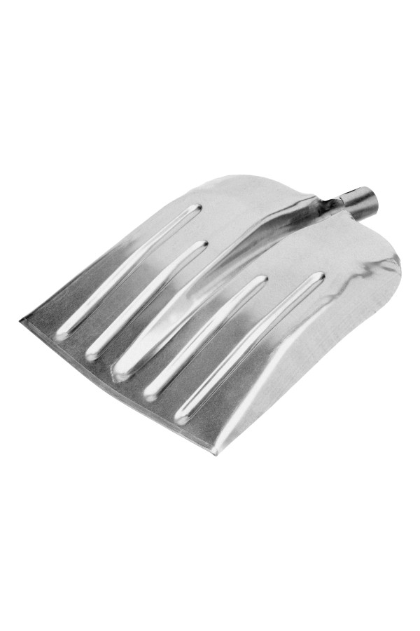 Лопата для уборки снега стальная оцинкованная, 330 х 365 мм, без черенка, Сибртех