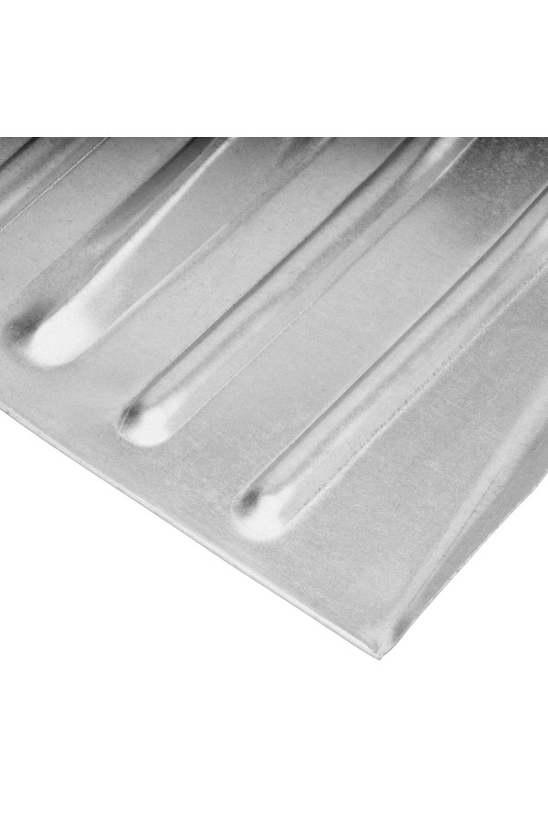 Лопата для уборки снега стальная оцинкованная, 330 х 365 мм, без черенка, Сибртех