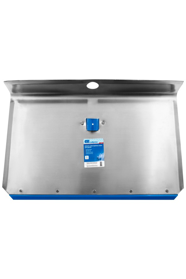 Лопата для уборки снега тротуарная, алюминиевая, 600 х 400 мм, без черенка, Сибртех