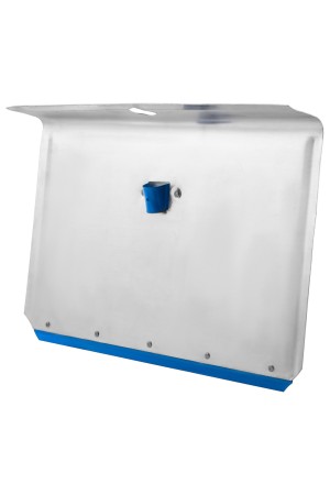 Лопата для уборки снега тротуарная, алюминиевая, 600 х 400 мм, без черенка, Россия, Сибртех