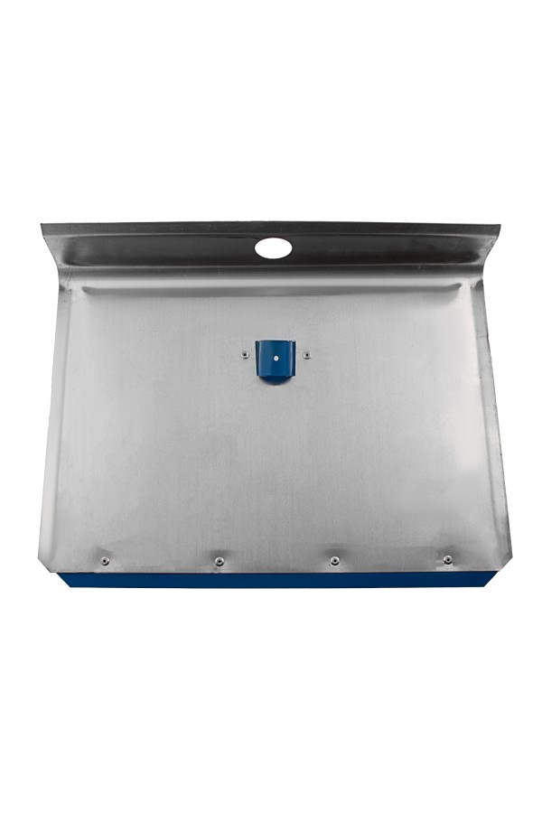 Лопата для уборки снега тротуарная, алюминиевая, 500 х 400 мм, без черенка, Сибртех