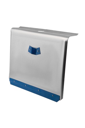 Лопата для уборки снега тротуарная, алюминиевая, 500 х 400 мм, без черенка, Россия, Сибртех