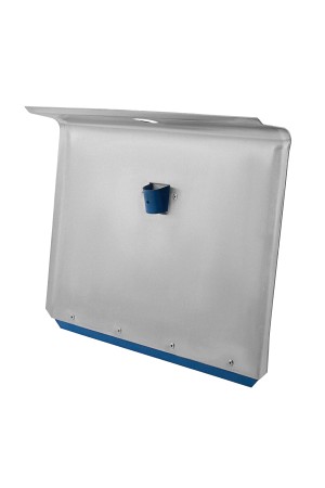 Лопата для уборки снега тротуарная, алюминиевая, 500 х 400 мм, без черенка, Россия, Сибртех