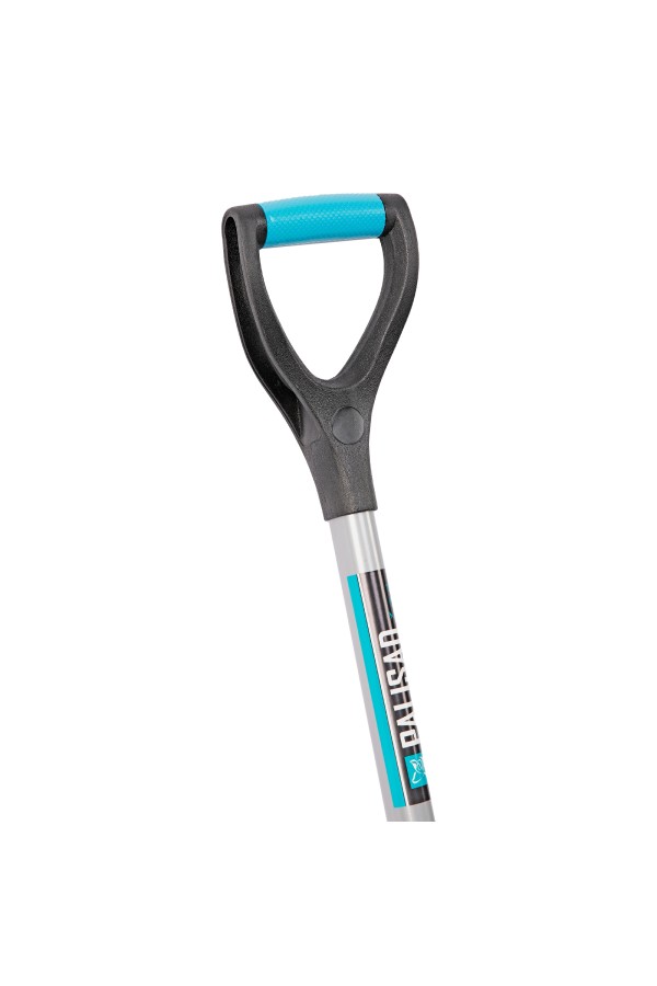 Лопата для уборки снега, полипропилен, 540х375х1420мм, алюминиевый черенок, ПВХ накладка, LUXE Palisad