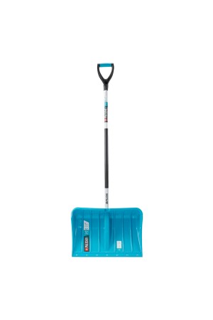 Лопата для уборки снега, полипропилен, 540х375х1420мм, алюминиевый черенок, ПВХ накладка, LUXE// Palisad