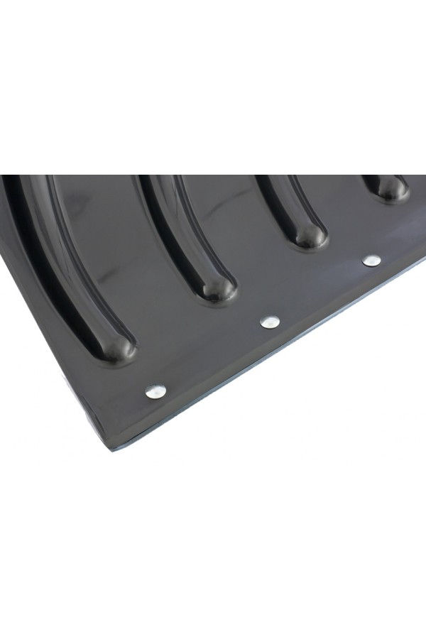 Лопата - движок для уборки снега пластиковая, 615 х 290 х 1520 мм, стальной черенок, Palisad