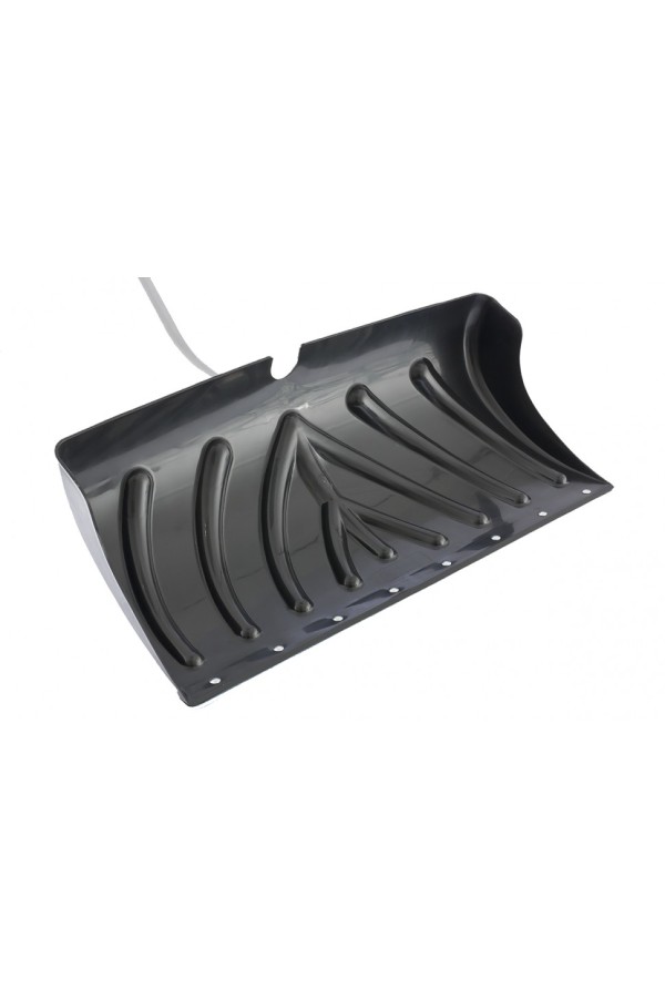 Лопата - движок для уборки снега пластиковая, 615 х 290 х 1520 мм, стальной черенок, Palisad