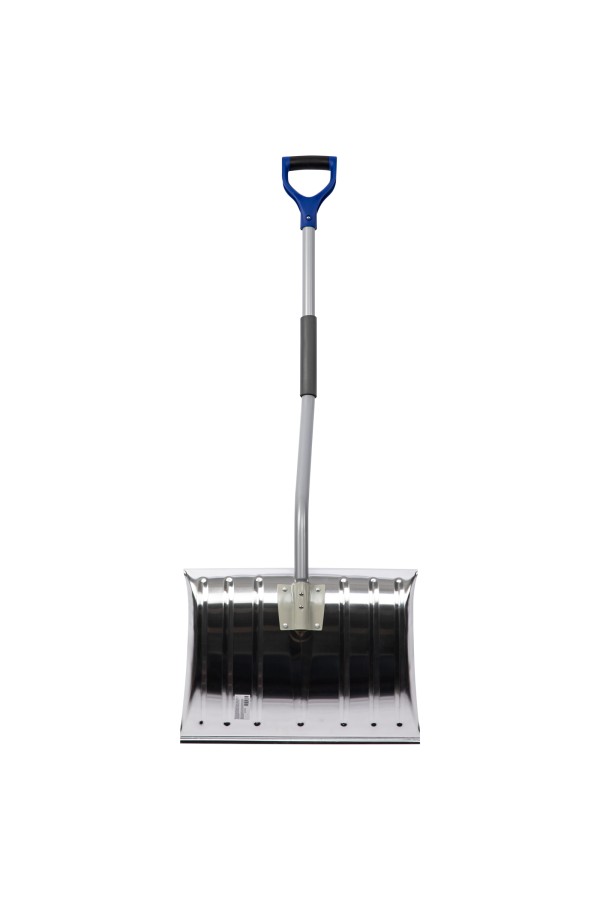 Лопата для уборки снега алюминиевая, 465 х 340 х 1300 мм, стальной черенок, Palisad