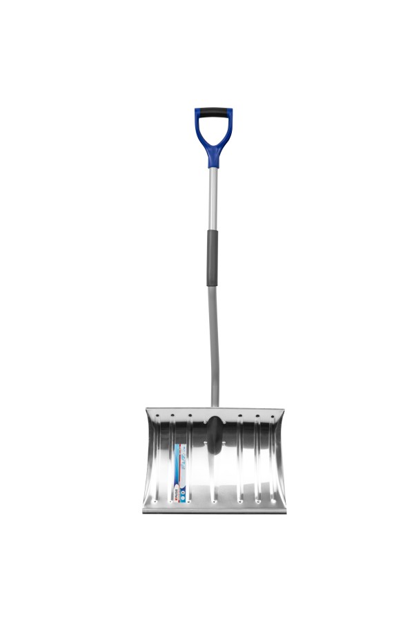 Лопата для уборки снега алюминиевая, 465 х 340 х 1300 мм, стальной черенок, Palisad